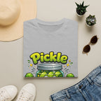 MD - Pickle Time T-Shirt — Cute Cartoon Pickle Jar Graphic Tee