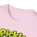 Pickle Time T-Shirt — Cute Cartoon Pickle Jar Graphic Tee