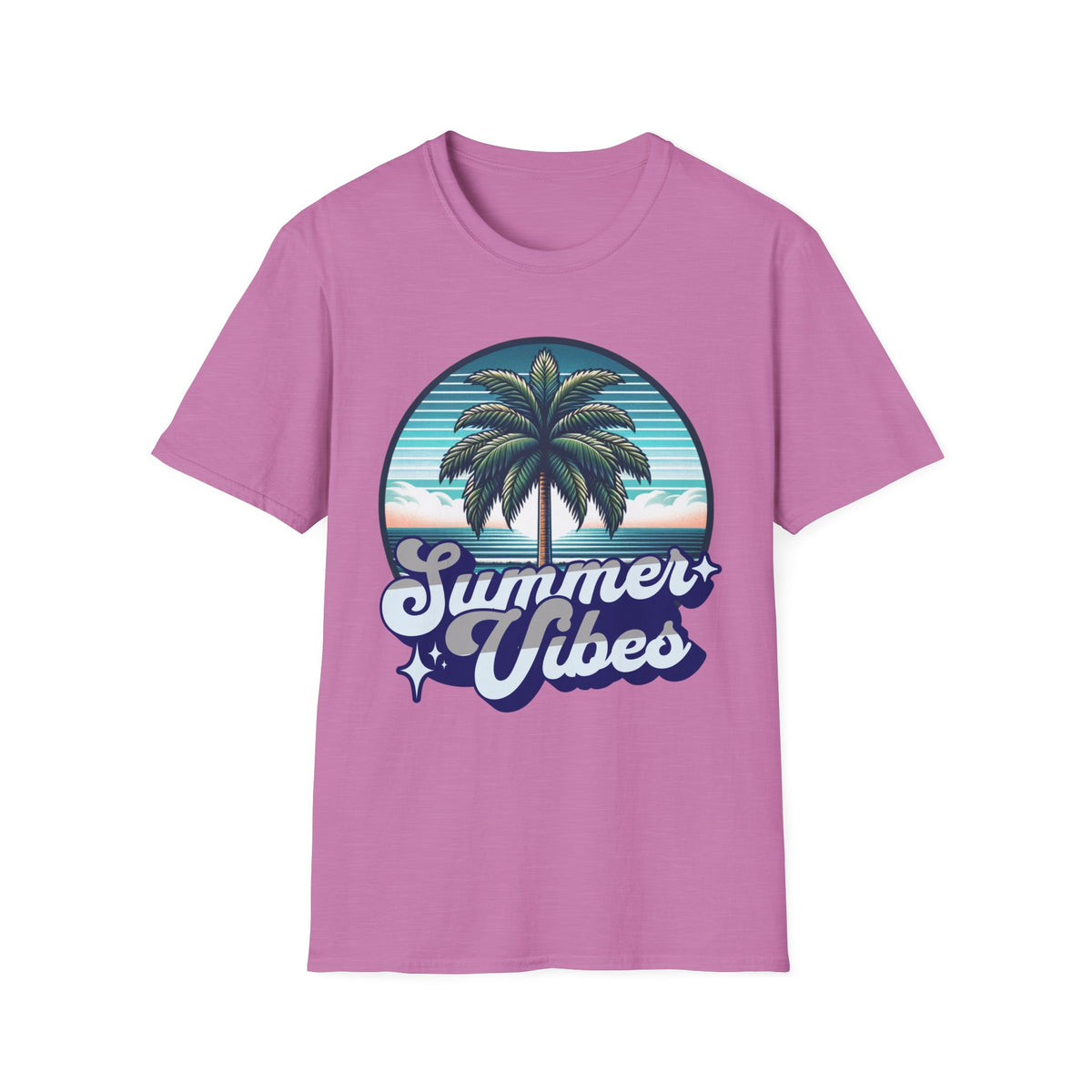 Summer Vibes Palm Tree T-Shirt