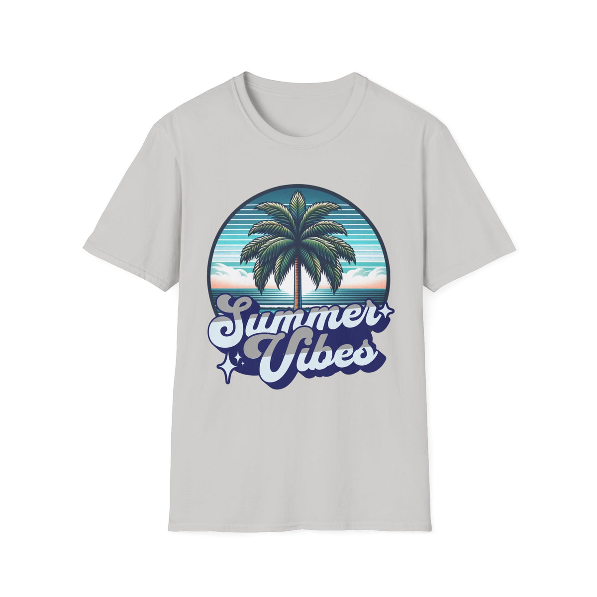 Summer Vibes Palm Tree T-Shirt