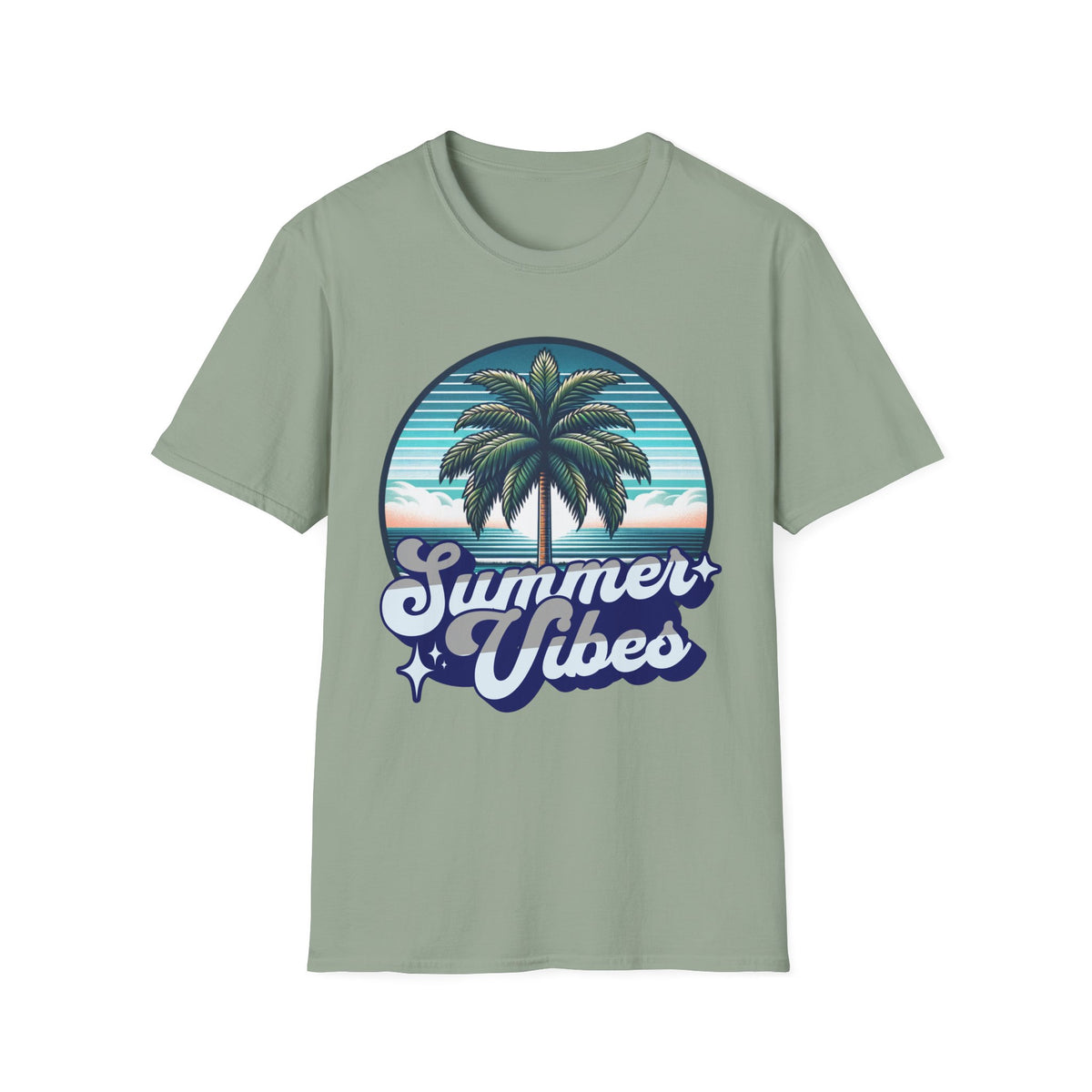 Summer Vibes Palm Tree T-Shirt