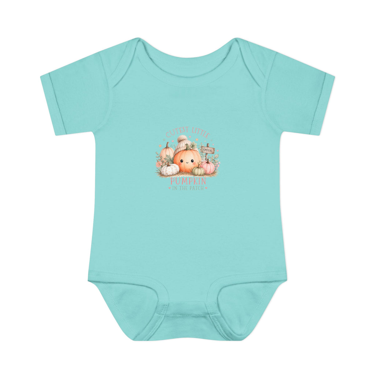 Cute Pumpkin Baby Bodysuit - 'Little Pumpkin' Fall Infant Onesie