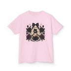 Kids Tee — Gothic Floral Ghost Girl Halloween Shirt