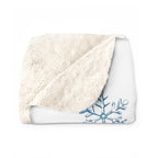 Cute Christmas Pickle Sherpa Blanket — Festive Holiday Cozy Throw