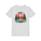 Kids Tee — 'Take Me Home' Retro Sunset Forest Tee