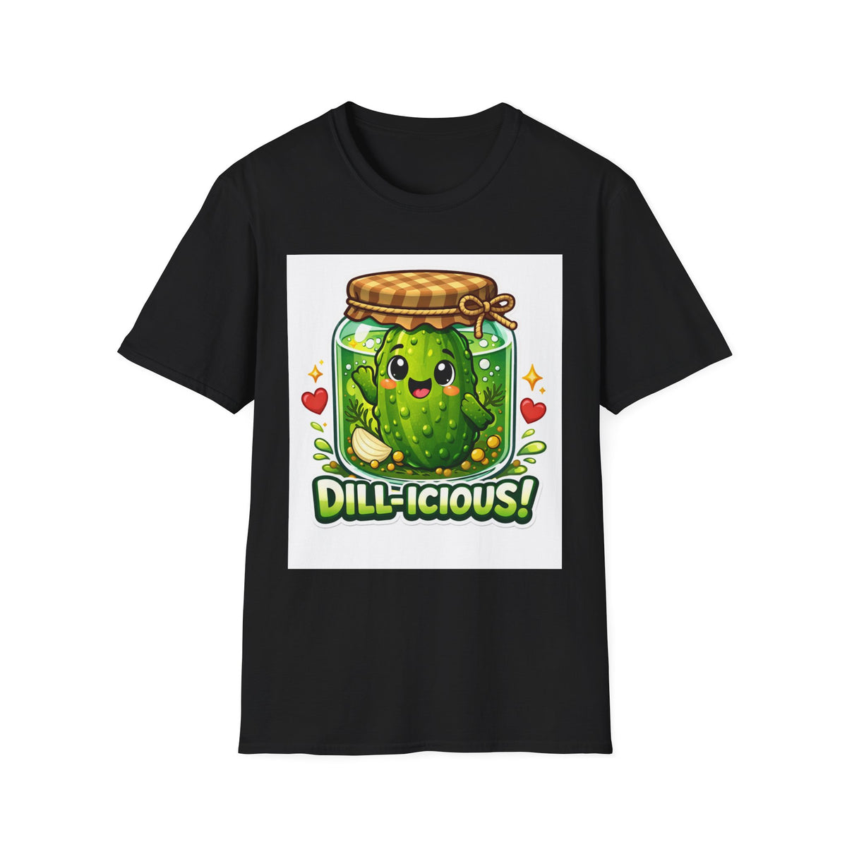 Dill-icious! Cute Pickle Jar T-Shirt
