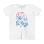 Kids Tee - "Salty Soul" Pastel Beach Palm Graphic