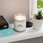 Soy Candle Muted Boho Arc, Nursery Decor