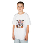 Kids Halloween T‑Shirt — "Too Cute to Spook" Trick‑or‑Treat Tee