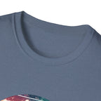 Country Roads Sunset T-Shirt — 'Country Roads Take Me Home' Retro Nature Tee