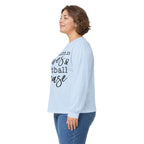 Autumn Leaves & Football Please Long Sleeve Tee