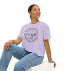 Fall Vibes Boxy Tee — "It's Fall Y'all" Pumpkin Graphic