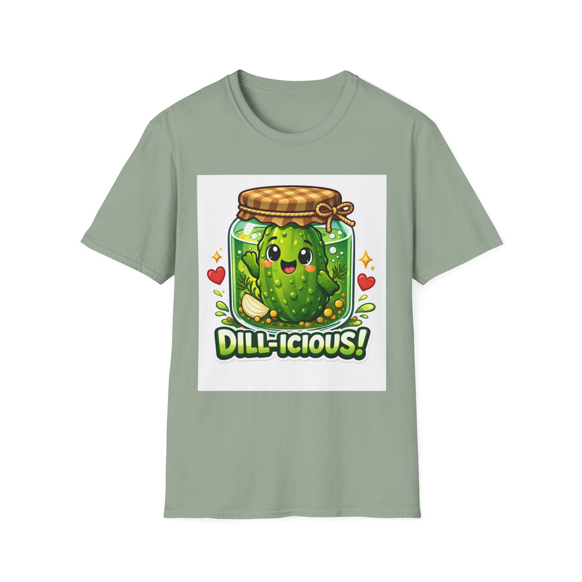Dill-icious! Cute Pickle Jar T-Shirt