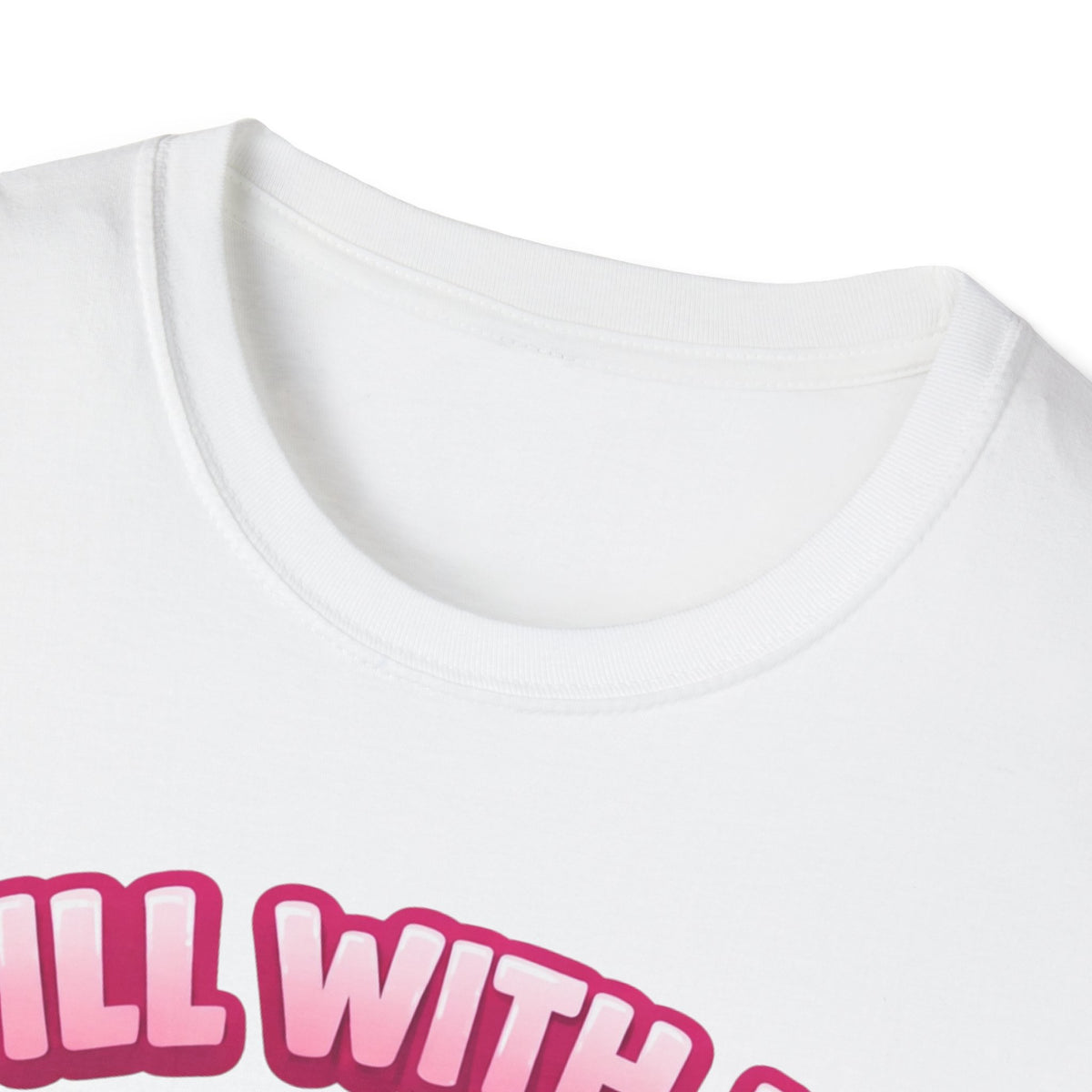 T-Shirt — Cute Kawaii Pickle Jar Design "Dill With It! Pickle Time!" | Funny Foodie Tee