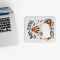 Boo-tiful Inside & Out Halloween Mouse Pad — Cute Ghost Pumpkin Desk Mat