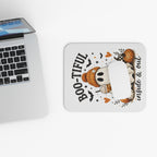 Boo-tiful Inside & Out Halloween Mouse Pad — Cute Ghost Pumpkin Desk Mat