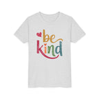 Kids Tee — 'Be Kind' Colorful Heart Graphic