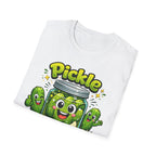Pickle Time T-Shirt — Cute Cartoon Pickle Jar Graphic Tee