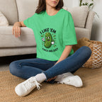 I Like 'Em Pickle T-Shirt — Cute Cartoon Pickle Graphic Tee