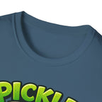 Adult Unisex Pickle Time T-Shirt — Cute Cartoon Pickle Jar Tee