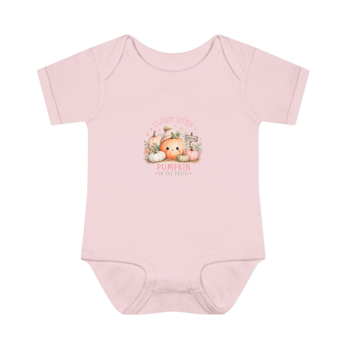Cute Pumpkin Baby Bodysuit - 'Little Pumpkin' Fall Infant Onesie