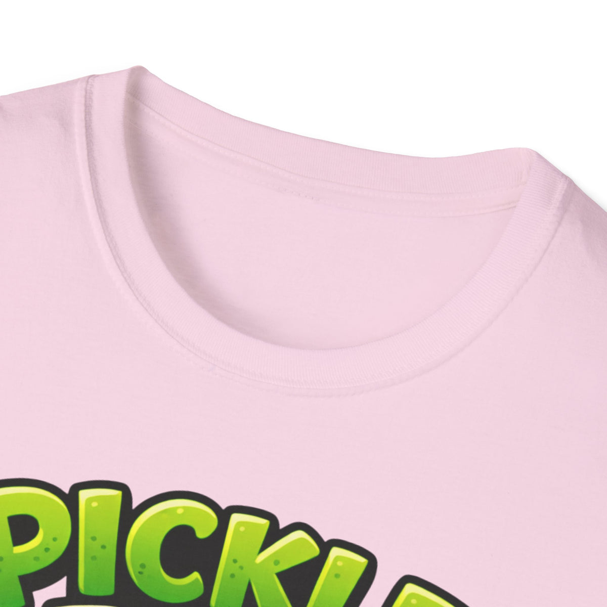 Adult Unisex Pickle Time T-Shirt — Cute Cartoon Pickle Jar Tee