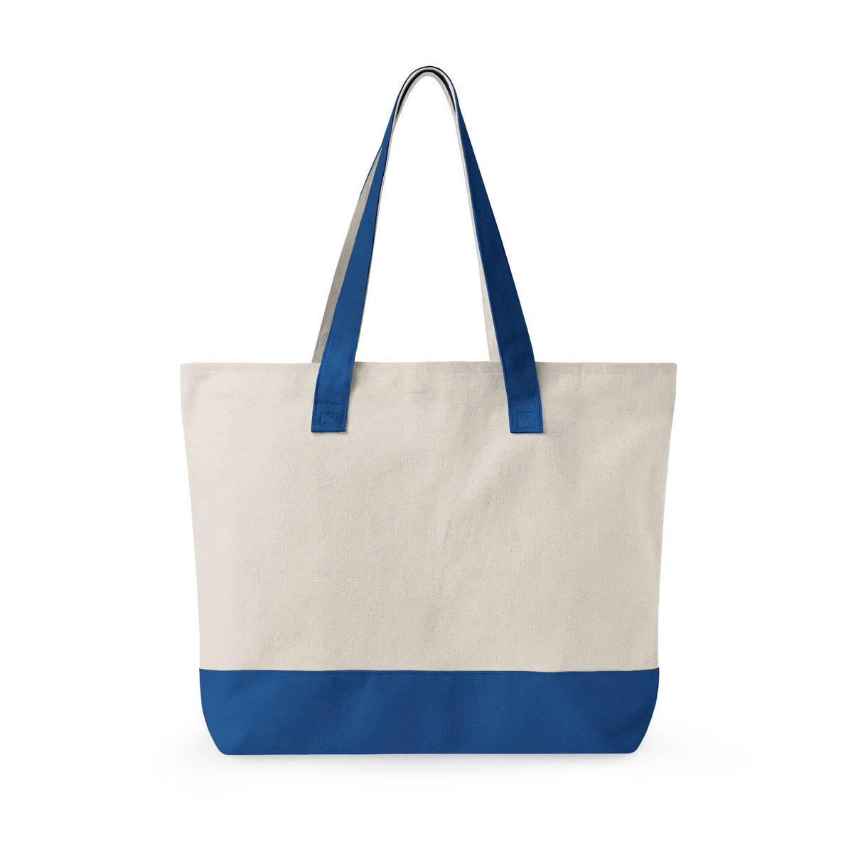 Beach Life Canvas Tote - "Life is Better at the Beach" Zippered Tote Bag