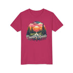 Kids Tee — 'Take Me Home' Retro Sunset Forest Tee
