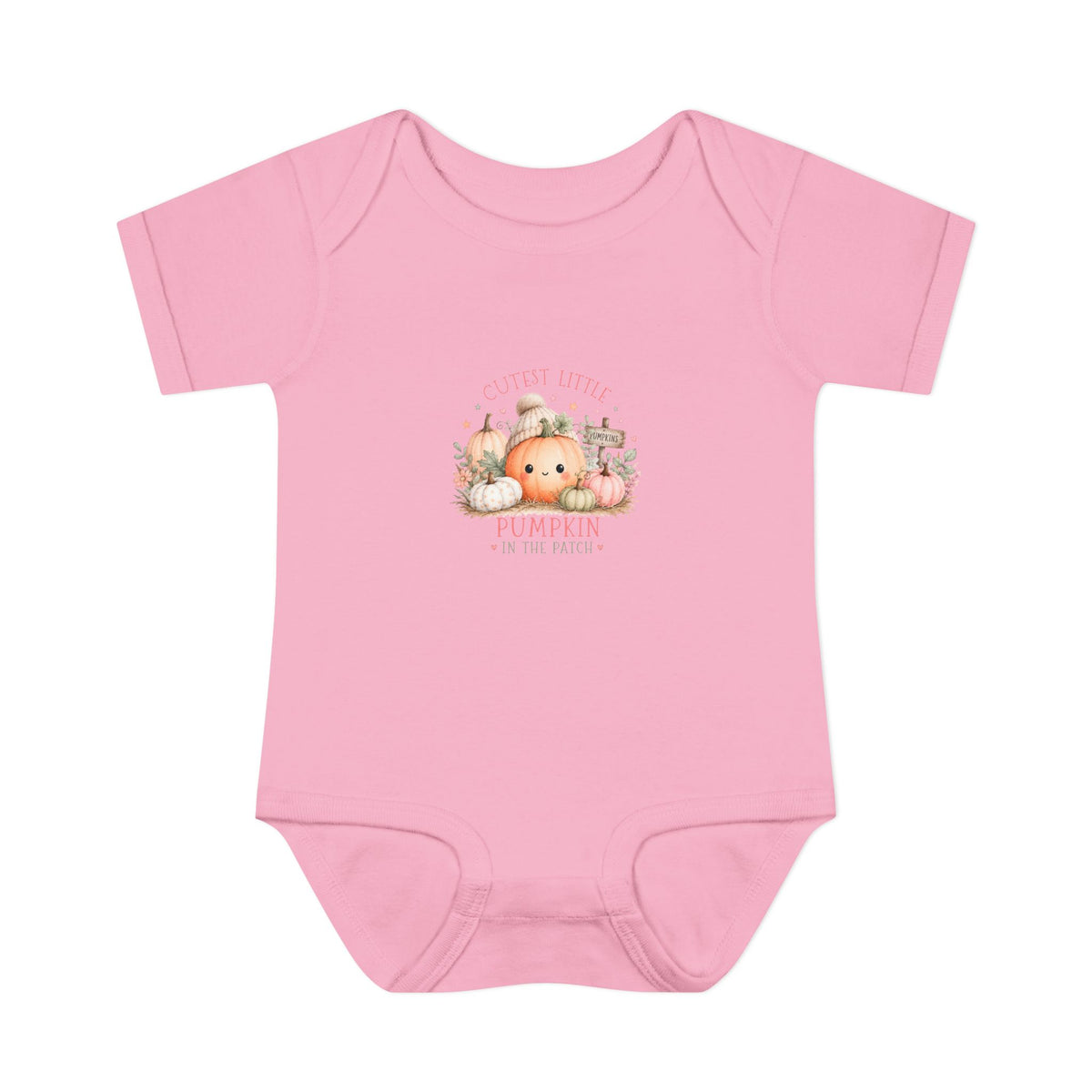 Cute Pumpkin Baby Bodysuit - 'Little Pumpkin' Fall Infant Onesie