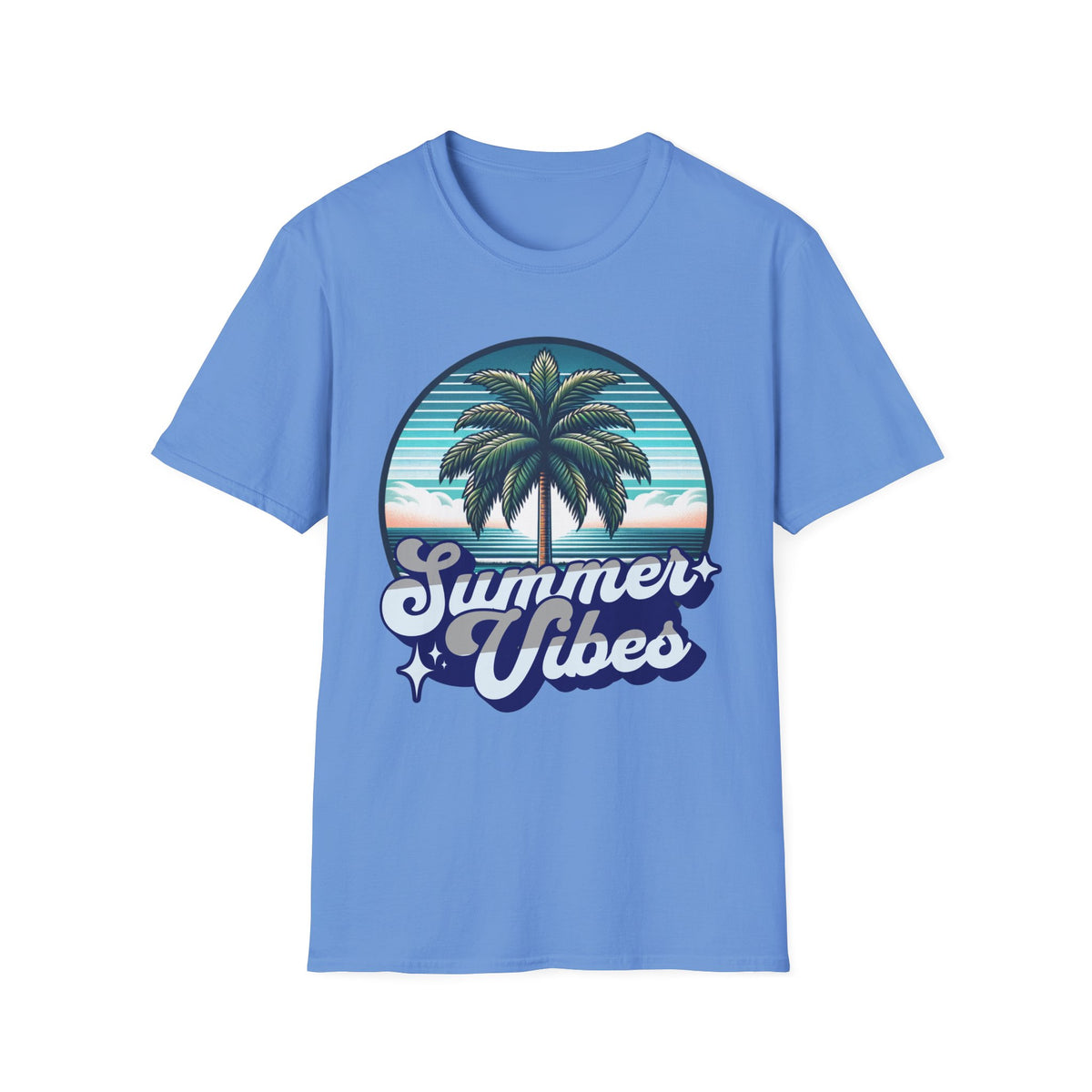 Summer Vibes Palm Tree T-Shirt