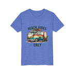 Kids Tee — "Beach Vibes Only" Surf Van Graphic