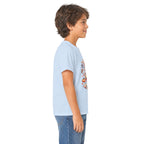 Kids Tee — "Too Cute to Spook" Halloween Ghost Shirt