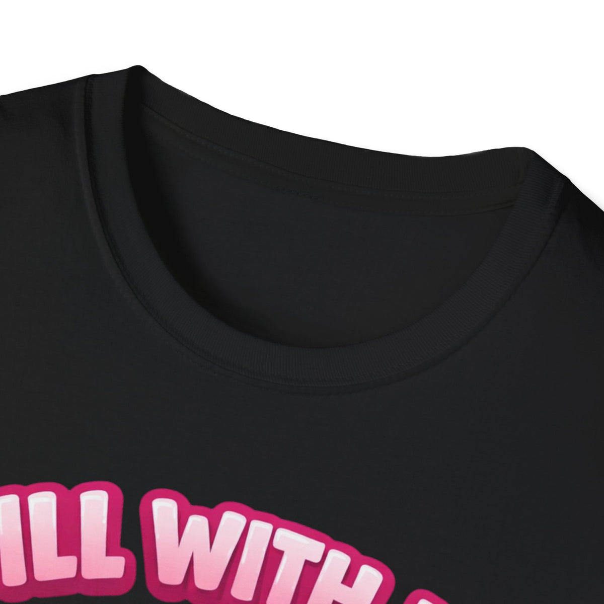 T-Shirt — Cute Kawaii Pickle Jar Design "Dill With It! Pickle Time!" | Funny Foodie Tee