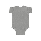 Leopard Heart Infant Bodysuit — Cute Animal Print Baby Onesie