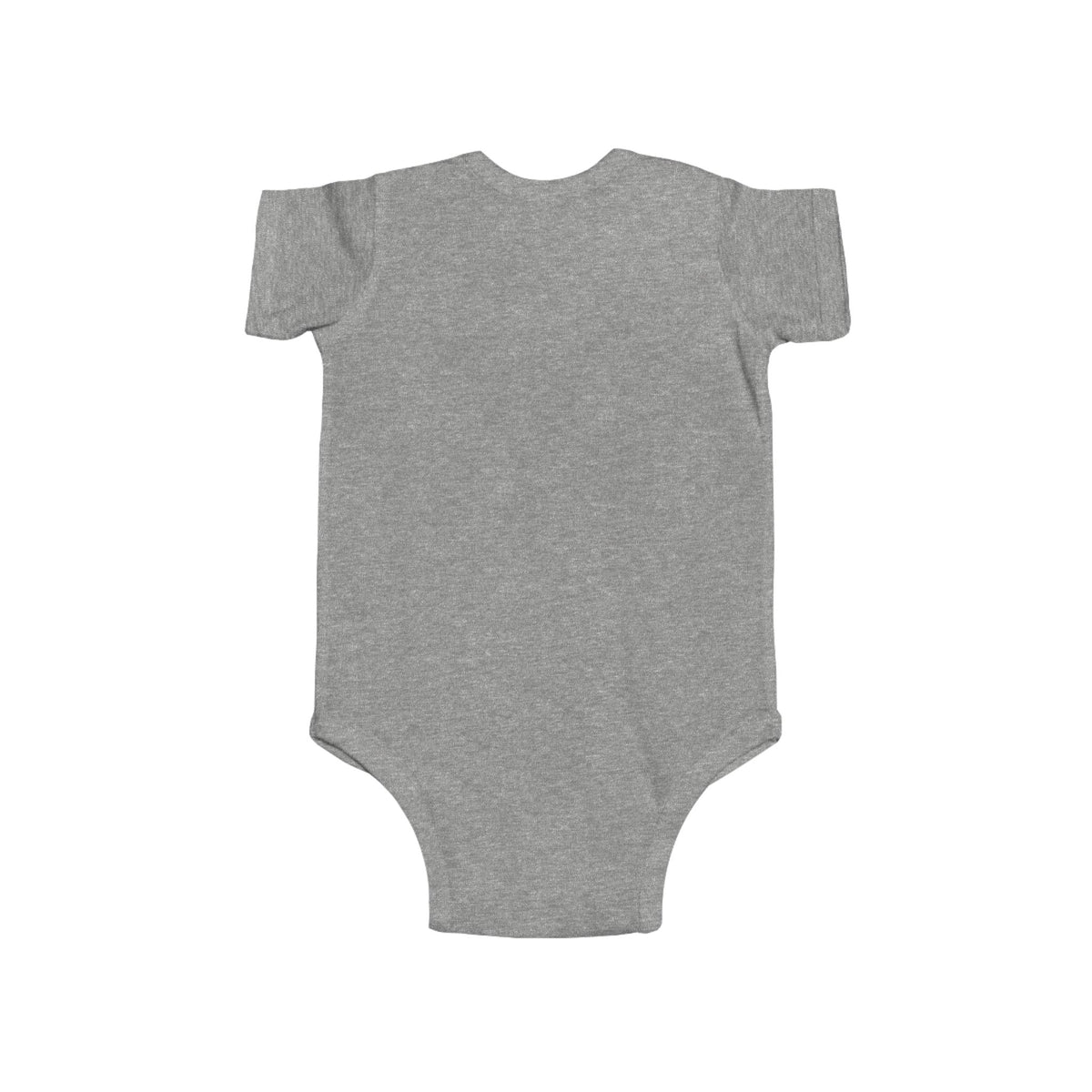 Leopard Heart Infant Bodysuit — Cute Animal Print Baby Onesie