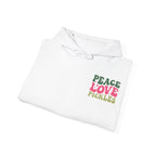 Peace Love Pickles Hoodie — Retro Groovy Graphic Hoodie