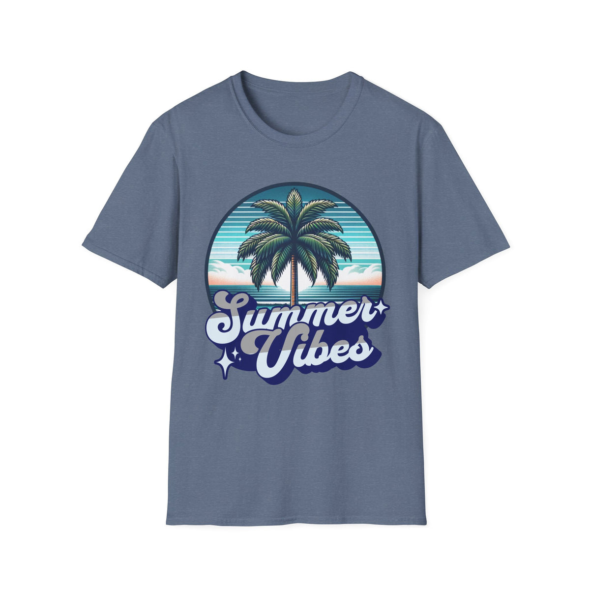Summer Vibes Palm Tree T-Shirt