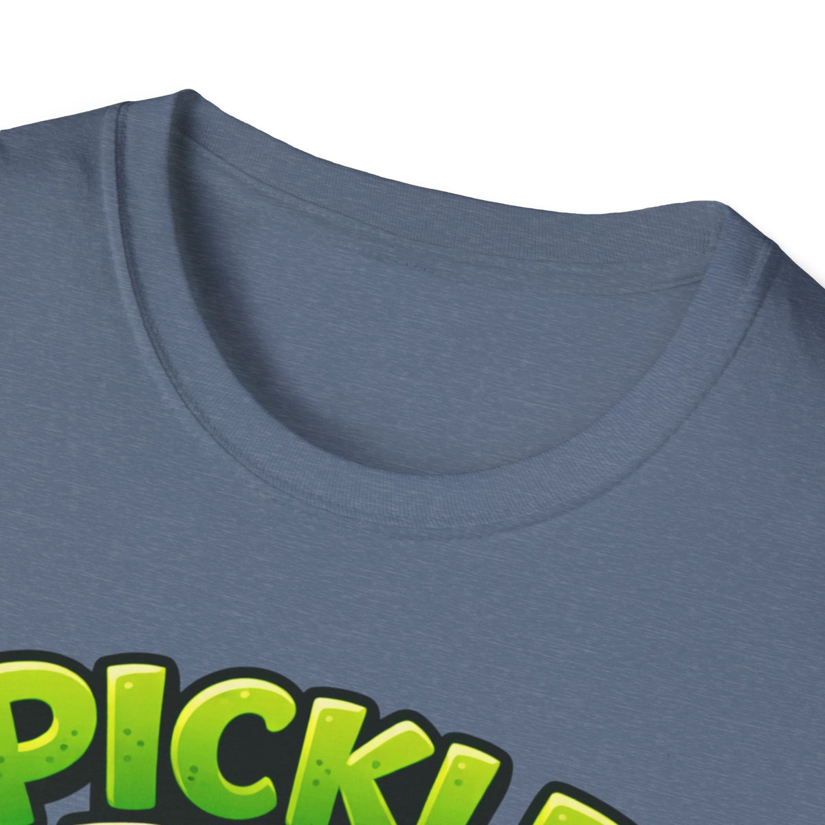 Adult Unisex Pickle Time T-Shirt — Cute Cartoon Pickle Jar Tee