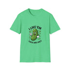 I Like 'Em Pickle T-Shirt — Cute Cartoon Pickle Graphic Tee