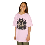 Kids Tee — Gothic Floral Ghost Girl Halloween Shirt