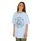 Kids 'Hello Fall' Tee — Playful Pumpkin & Autumn Words