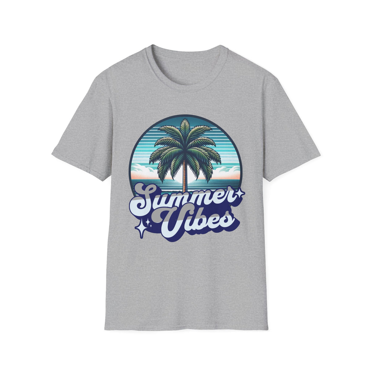Summer Vibes Palm Tree T-Shirt
