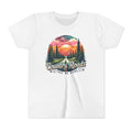 Kids Tee — 'Take Me Home' Retro Sunset Forest Tee