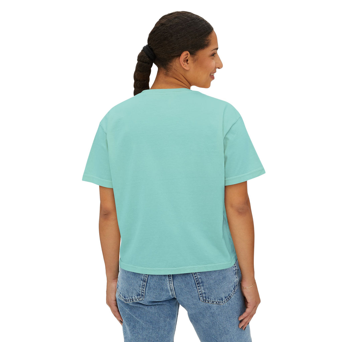 Summer Vibe Boxy Tee — "Take Me Where Summer Never Ends"