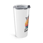 Beach Vibes Tumbler 20oz — "Life Is Better at the Beach" Sunset Travel Cup