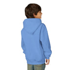 Youth Hoodie — "Beach Vibes" Pastel Retro Graphic