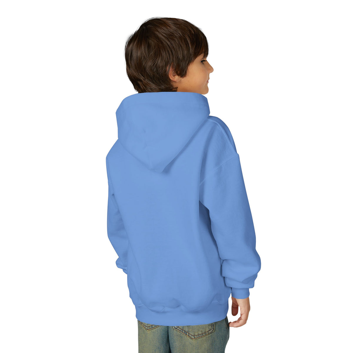 Youth Hoodie — "Beach Vibes" Pastel Retro Graphic