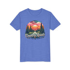 Kids Tee — 'Take Me Home' Retro Sunset Forest Tee