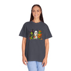 Halloween Trio T-Shirt — Cute Witch, Ghost & Pumpkin Costume Tee