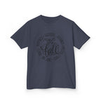 Kids 'Hello Fall' Tee — Playful Pumpkin & Autumn Words